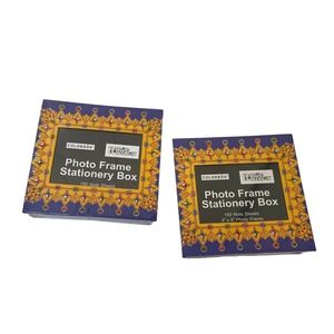 New Mary Engelbreit Colorbok Photo Frame Stationery Box 150 Sheets 3x5 Set of 2